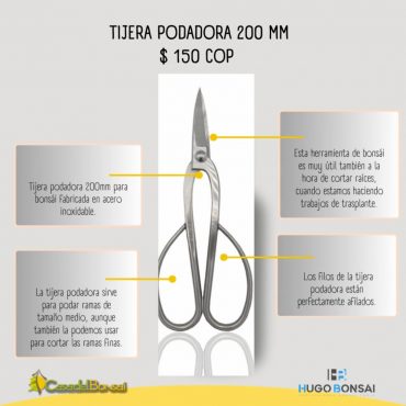 Tijera Podadora 200mm Tijera Podadora 200mm